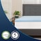 Flash Furniture Capri Comfortable Sleep 2 inch Cooling Gel Mattress Topper with CertiPUR-US Certified Memory Foam - Twin MR-M35-2-T-GG - alternate 6